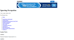 Desktop Screenshot of ignoringoccupation.00page.com